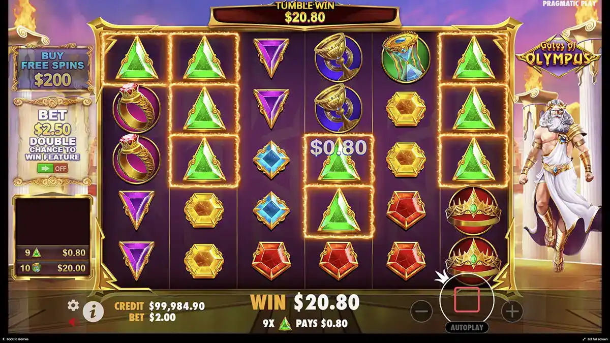 Welche Bonusfunktionen bietet der Spielautomaten Gates of Olympus 1000?